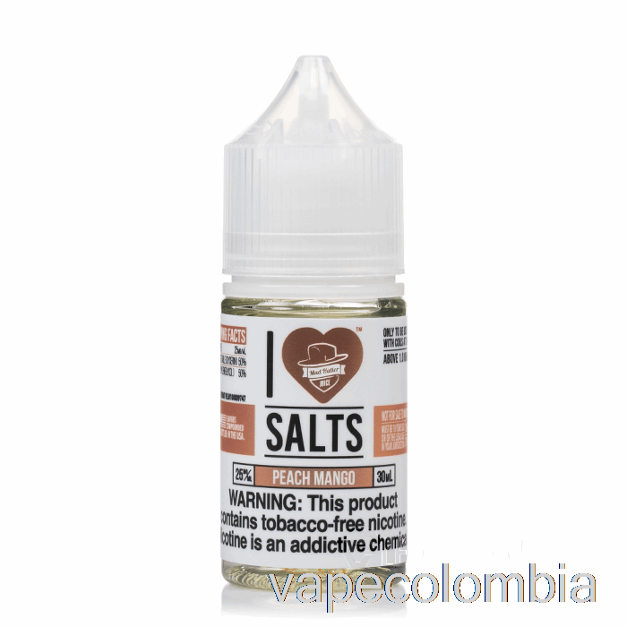 Vape Desechable Melocotón Mango - I Love Salts - 30ml 50mg